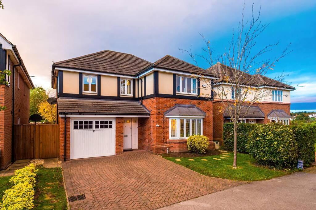 Luxurious Cosy 4Br Home Cheshire Saughall Eksteriør bilde